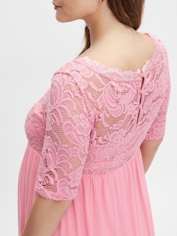 MAMALICIOUS Evening dress 'Mivana' in Pink