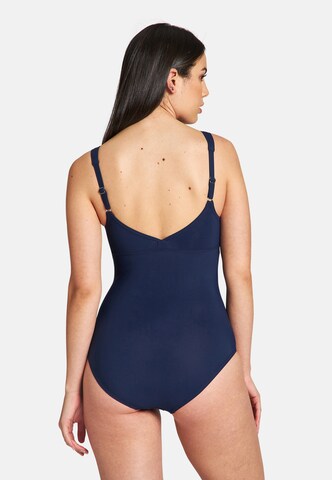 Bustier Maillot de bain modelant 'BODYLIFT JEWEL LOW C CUP' ARENA en bleu