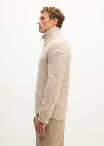 Marc O'Polo Gebreid vest in Beige: zijkant