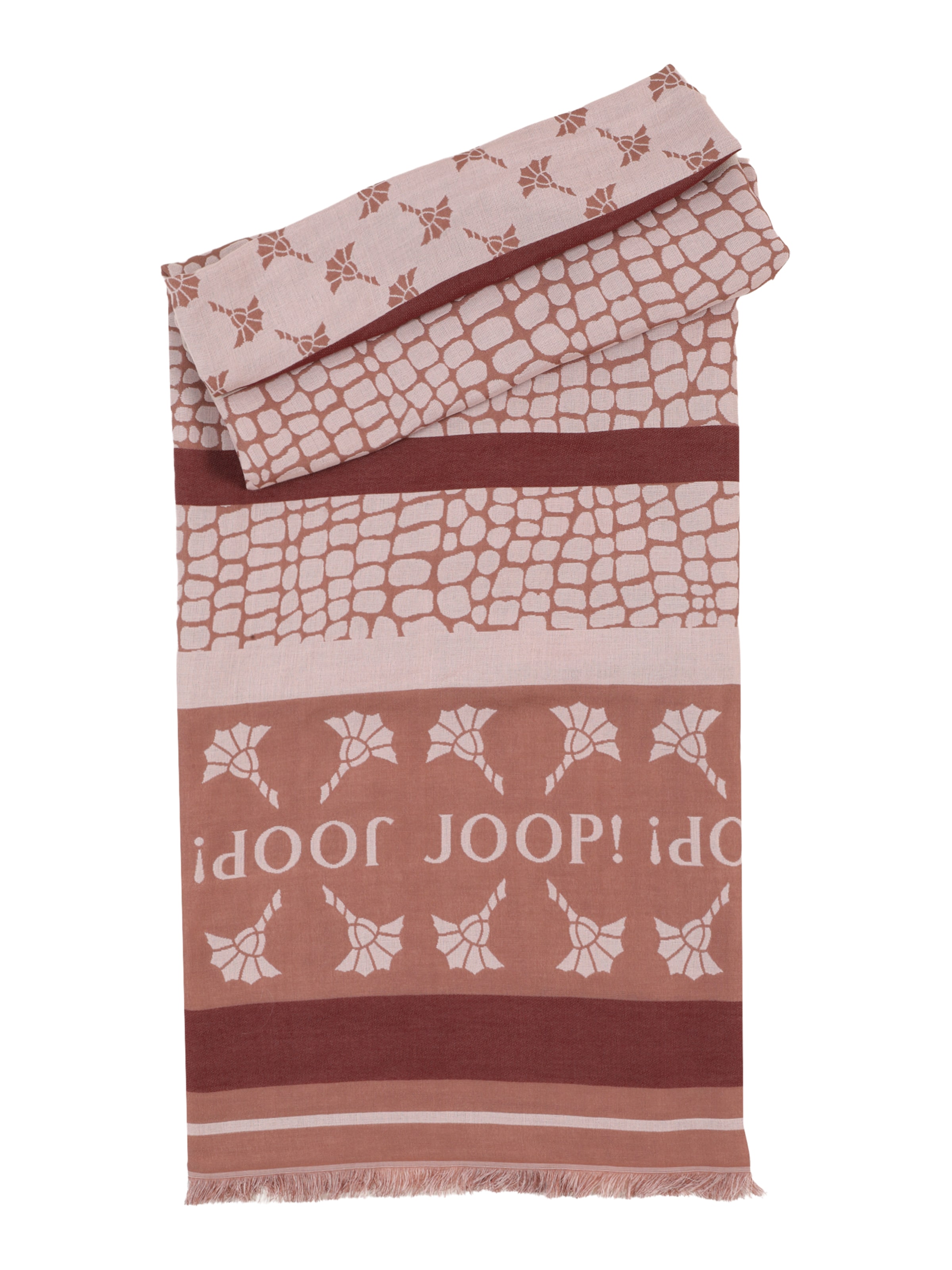 JOOP! Sjaal &#x27;Alessia&#x27; in Rood: voorkant