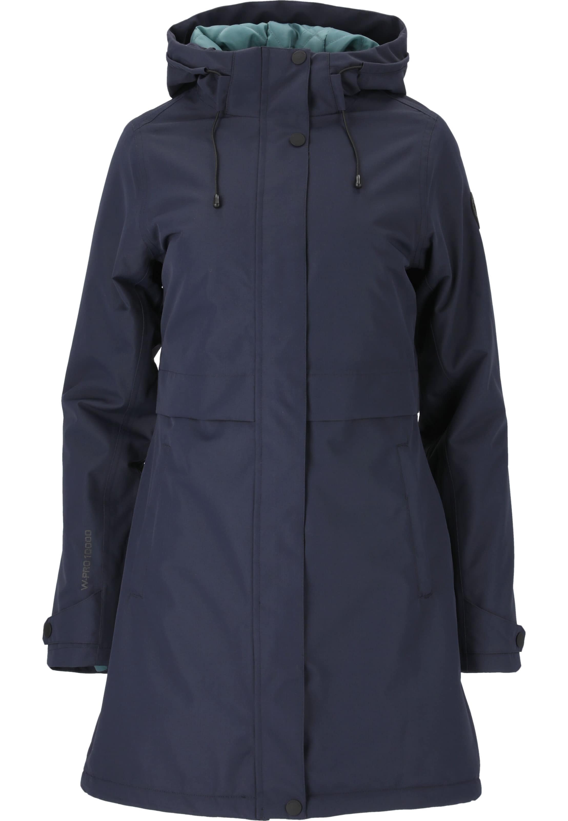 Whistler Outdoor Jacket in Blue: front
