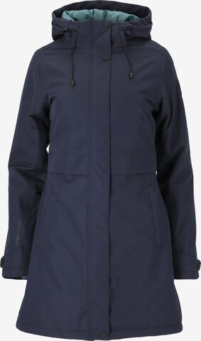 Whistler Outdoorjas in Blauw: voorkant