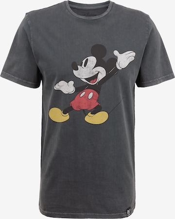 Recovered Shirt 'Disney Mickey Mouse Posing' in Grey: front