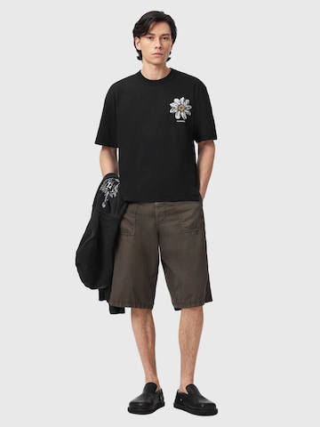 AllSaints Tričko 'PETALS' – černá
