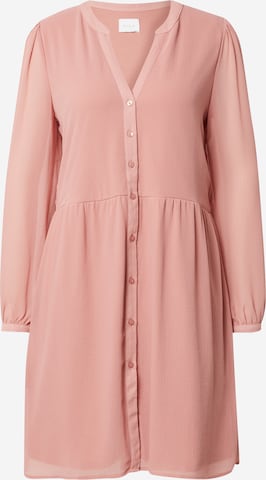 VILA Shirt Dress 'AMIONE' in Pink: front
