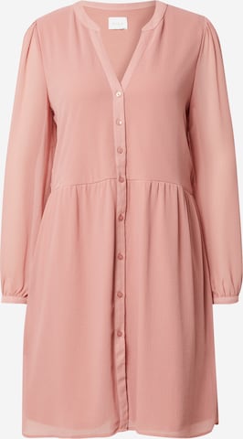 Robe-chemise 'AMIONE' VILA en rose : devant