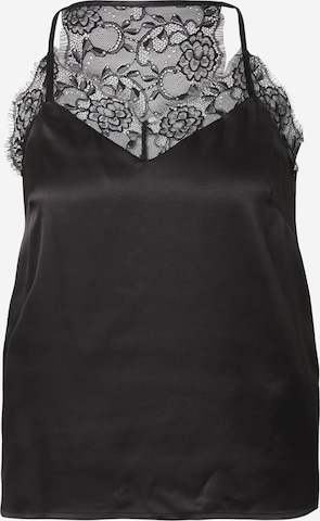 PIECES Top 'LUA' in Black: front