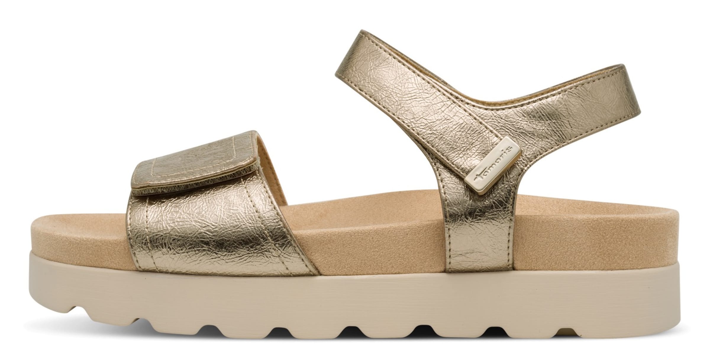 Sandales Tamaris en bronze