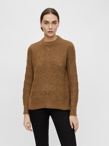 Pull-over 'Nova Stella' OBJECT en marron : devant