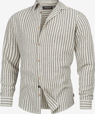 Chemise 'Terra' INDICODE JEANS en bleu : devant