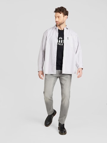 WOOD WOOD - Ajuste regular Camisa 'Day' en gris