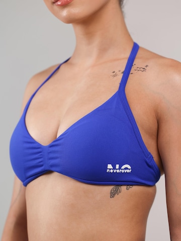 neverover - Bustier Sujetador deportivo 'Hue Minimal Strappy Bra' en azul