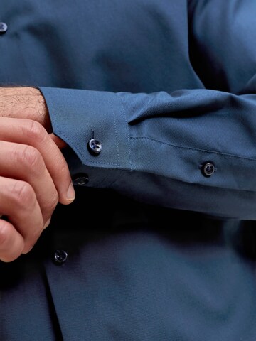 JACK & JONES Comfort fit Overhemd 'BLAPARKER' in Blauw