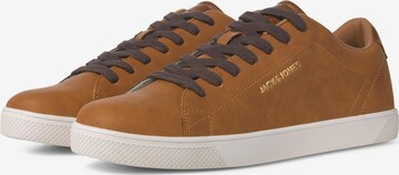 JACK & JONES Platform trainers in Brown