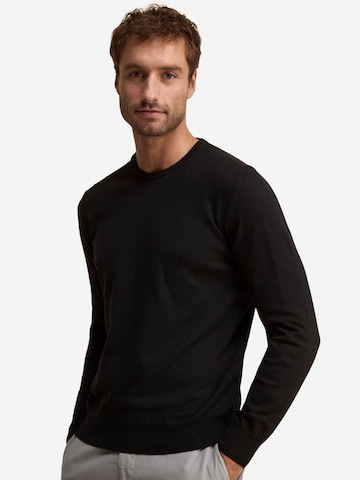 Pull-over Il Lanificio en noir : devant