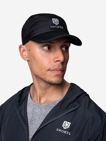 SWORTS Athletic Cap 'HeadUp' in Black