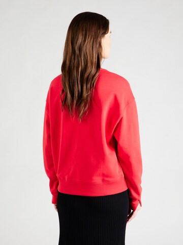 Sweat-shirt 'Econa' BOSS en rouge