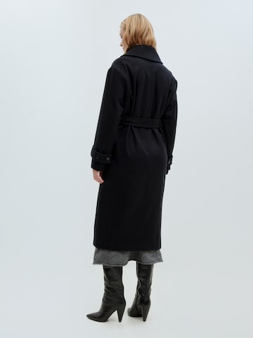 Manteau mi-saison 'Sigrun' EDITED en noir