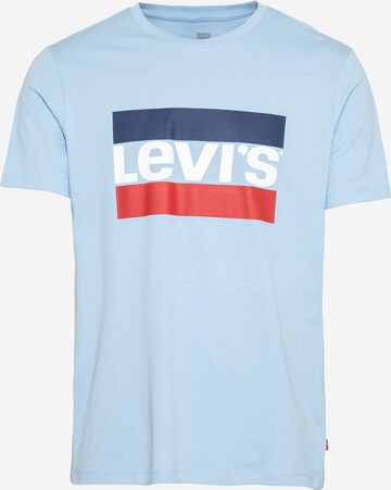 LEVI'S ® Regular fit Shirt 'Sportswear Logo Graphic' in Blauw: voorkant