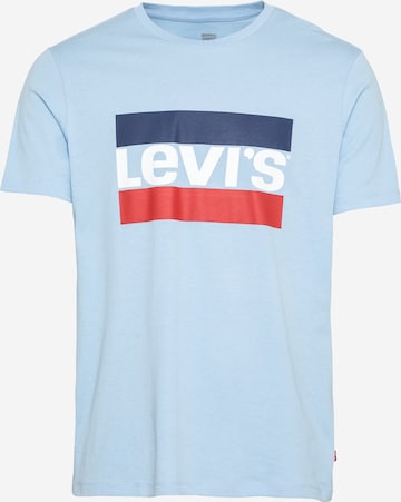 LEVI'S ® Rovný strih Tričko 'Sportswear Logo Graphic' - Modrá: predná strana
