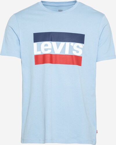 LEVI'S Tričko - svetlomodrá / tmavomodrá / červená / biela, Produkt