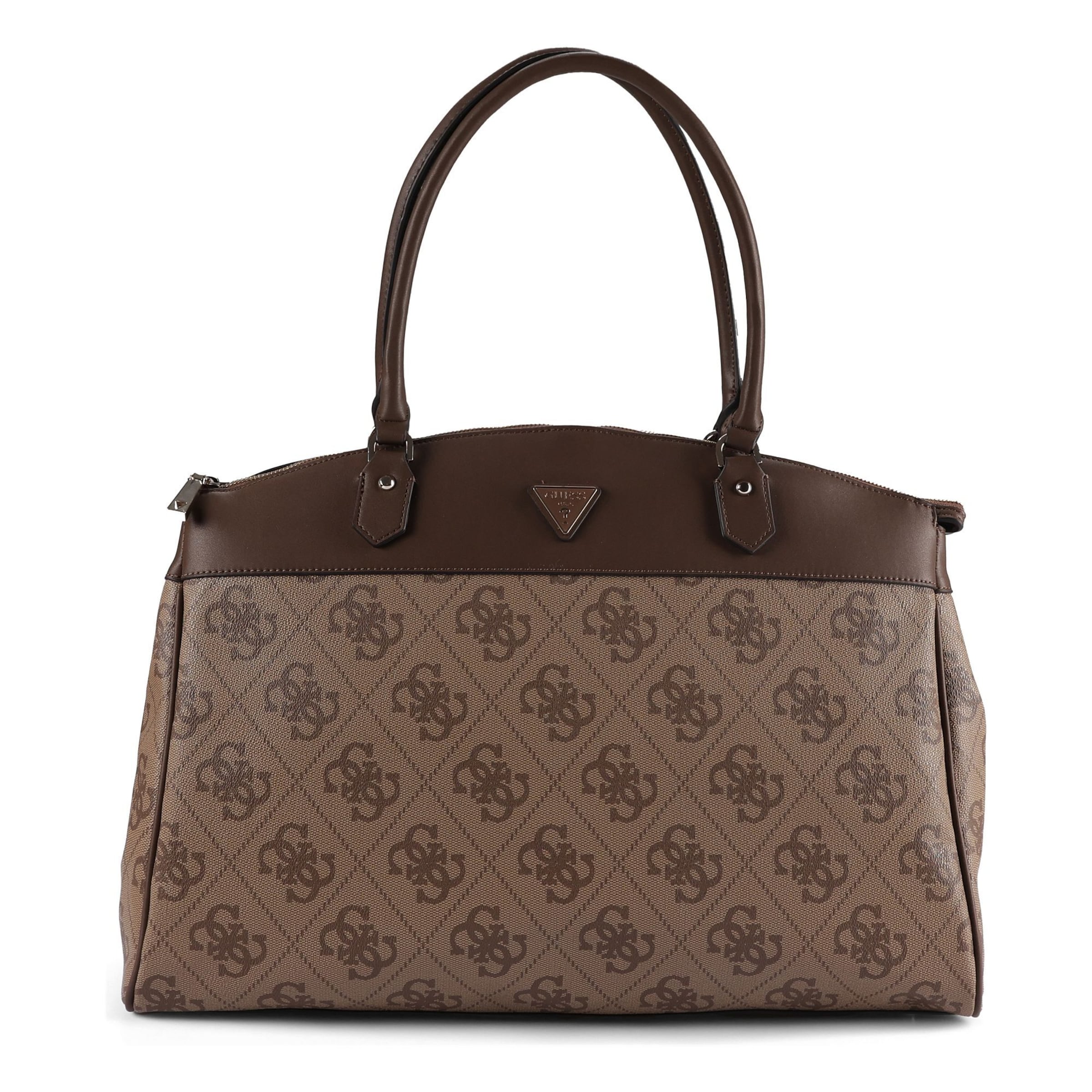 GUESS Schultertasche 'Berta' in Braun: Vorderseite