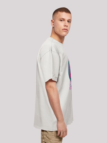 T-Shirt 'Harry Potter Neon Death Eater Mask' F4NT4STIC en gris