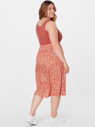 ABOUT YOU Curvy Skirt 'Isabella' in Red