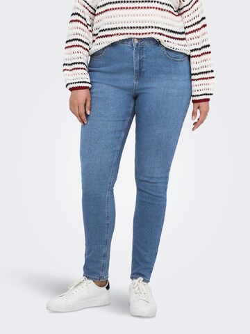 ONLY Carmakoma Skinny Jeans 'CARBilly' i blå: forside