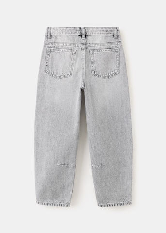 MANGO KIDS Barrel Farkut värissä harmaa