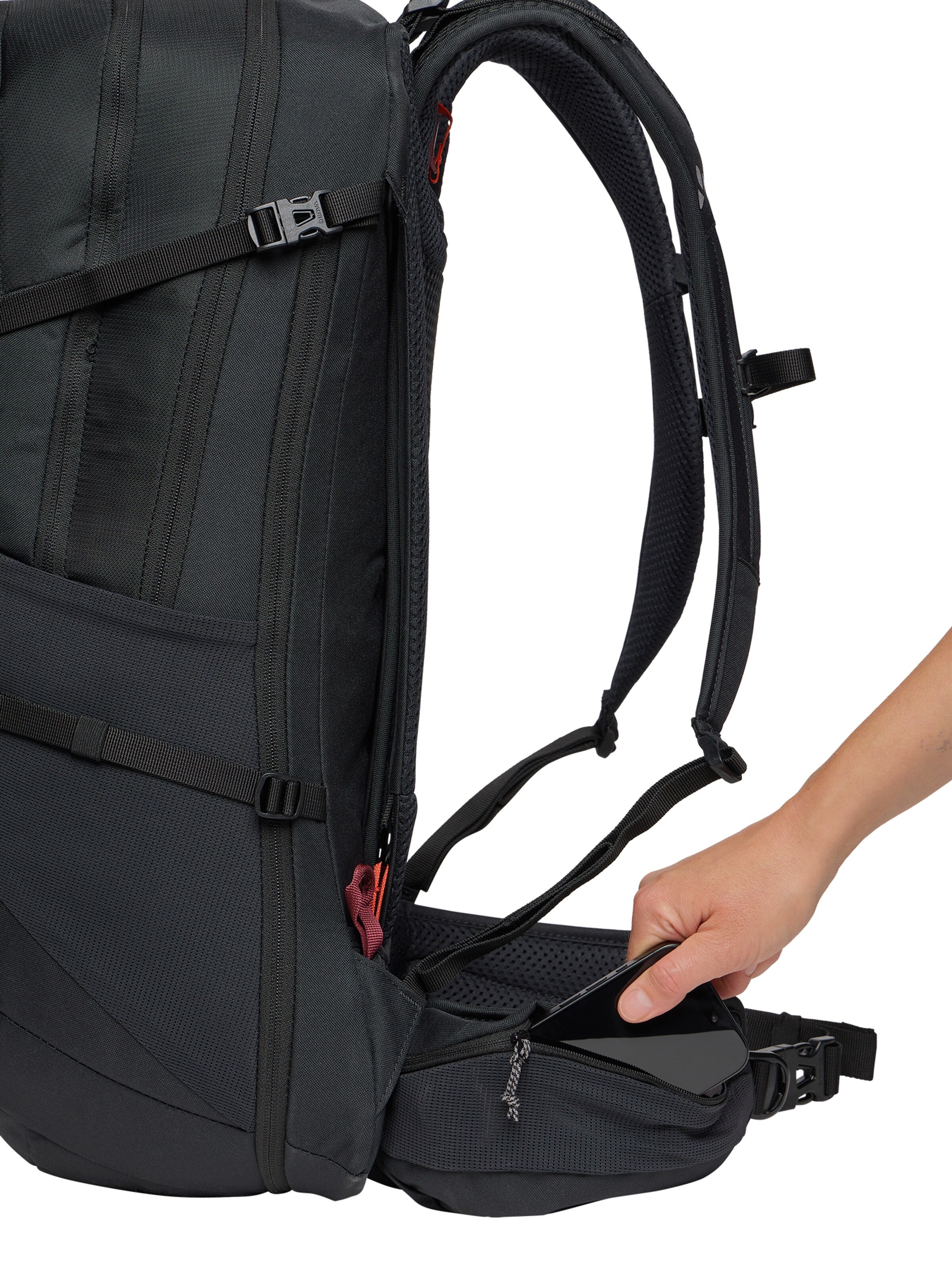 VAUDE Sportrugzak 'Wizard' in Zwart