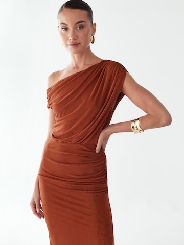 BWLDR Βραδινό φόρεμα 'Veleda' σε πορτοκαλί