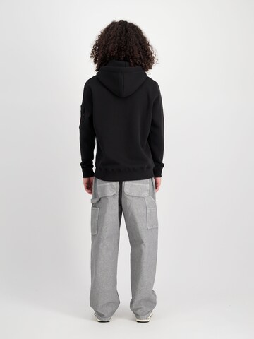 ALPHA INDUSTRIES Sweatshirt 'Alpha PP' in Black