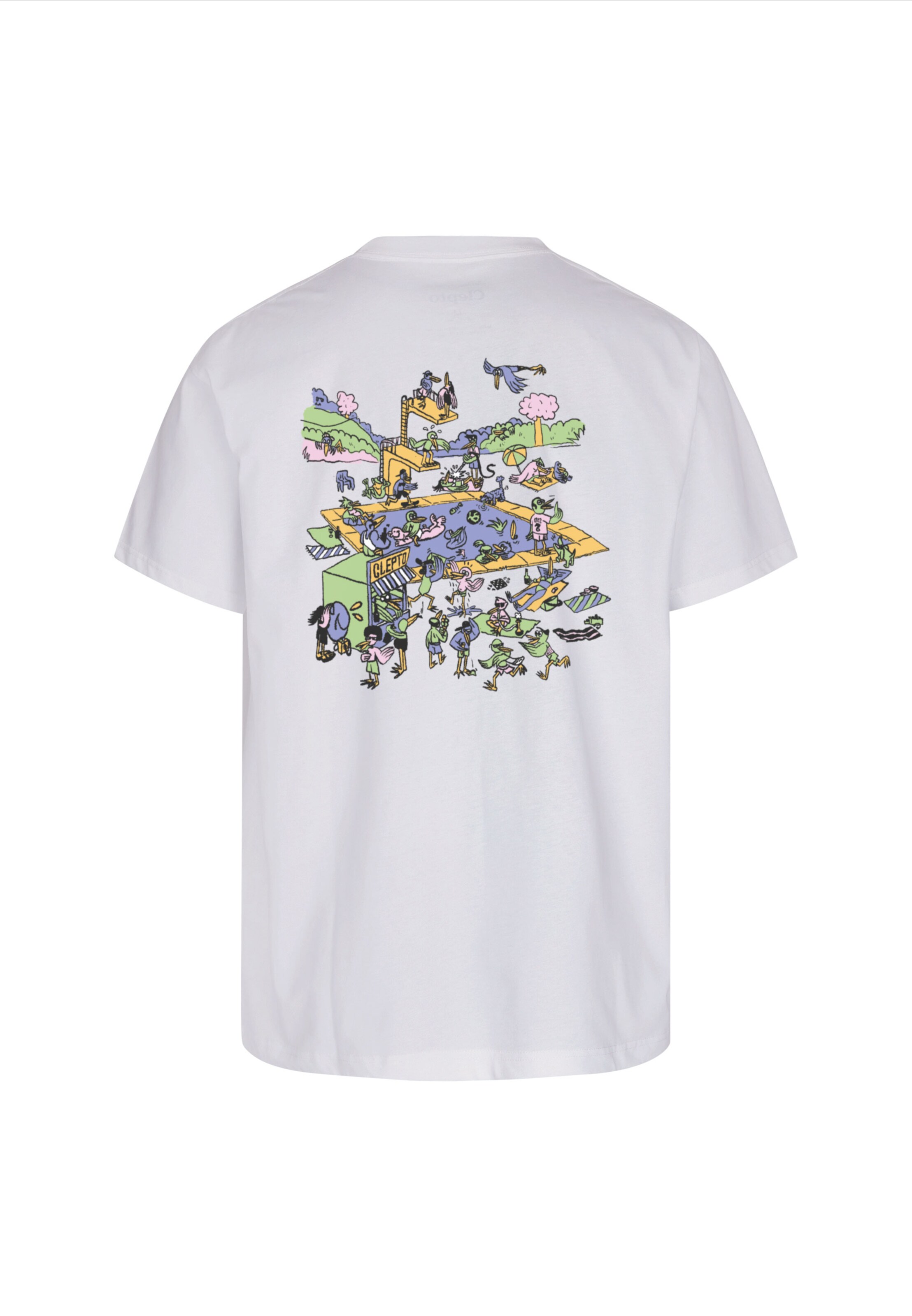 Cleptomanicx Shirt in White