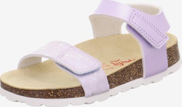 SUPERFIT Sandals in Purple: front