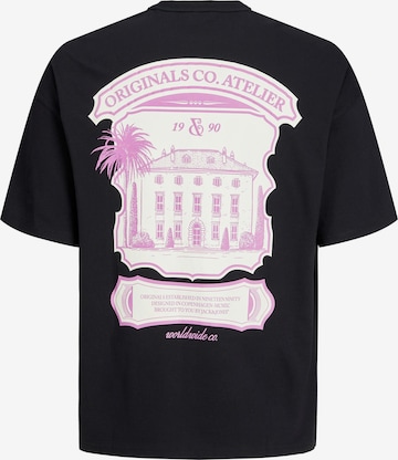 JACK & JONES T-Shirt 'Santorini' in Schwarz