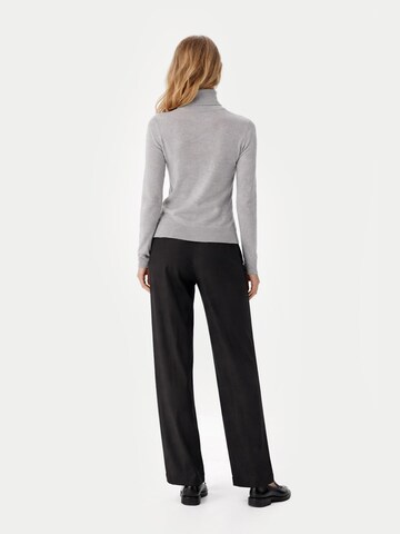 GOBI Cashmere Pullover 'Women's Timeless Cashmere Turtleneck Sweater'‌‌‌ in Grau