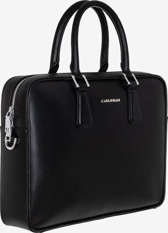 Carlo Dali Document Bag 'ORION' in Black