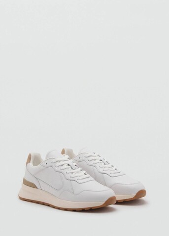 MANGO MAN Sneakers 'Rule' in White
