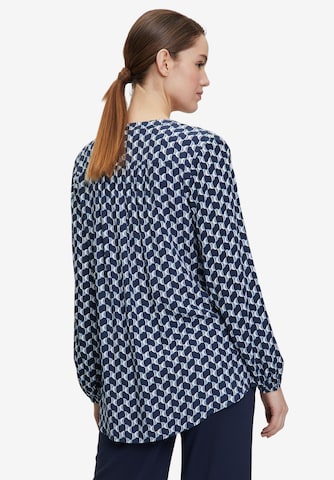 Cartoon Blouse in Blauw