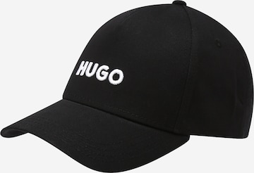HUGO Cap 'Jude' in Schwarz: Vorderseite