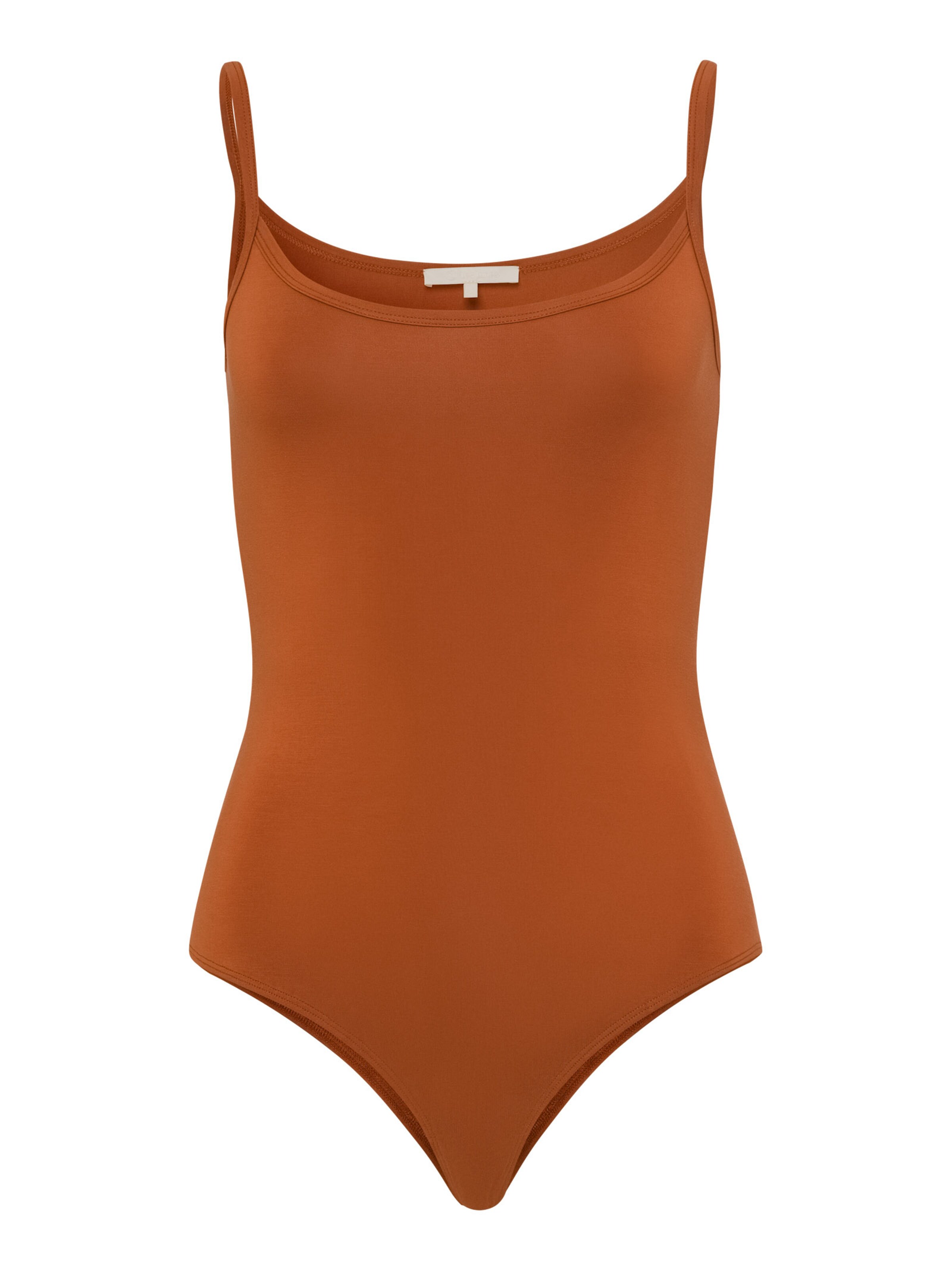 Les Lunes Body 'ARII' in Braun: Vorderseite