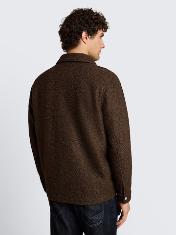 TOM TAILOR DENIM Jacke in Braun