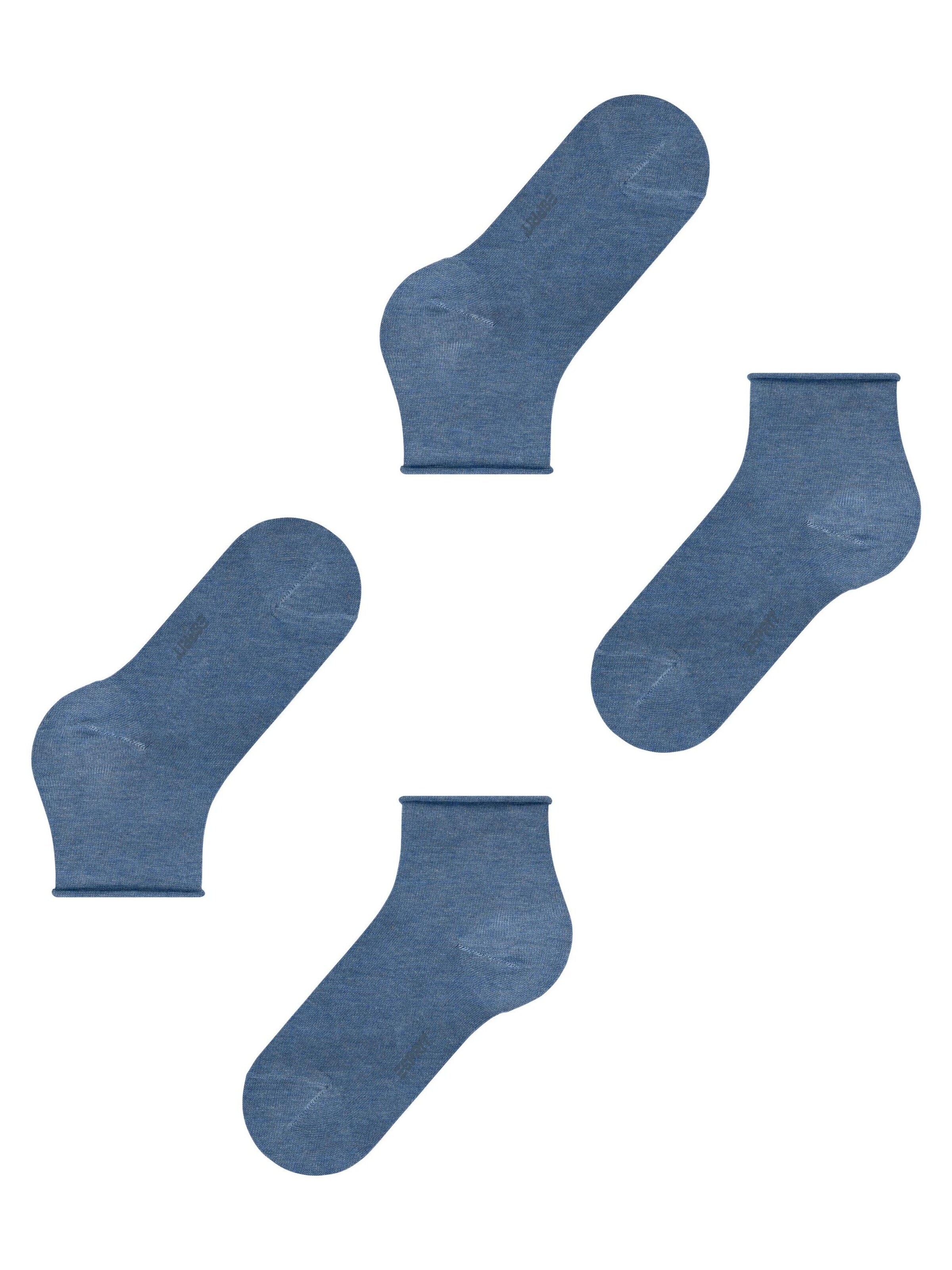 ESPRIT Socken 'Basic Pure 2-Pack'‌‌ in Blau