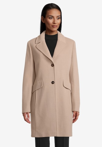 GIL BRET Between-Seasons Coat in Beige: front