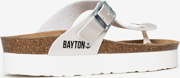 Bayton T-bar sandals 'Asturias' in White