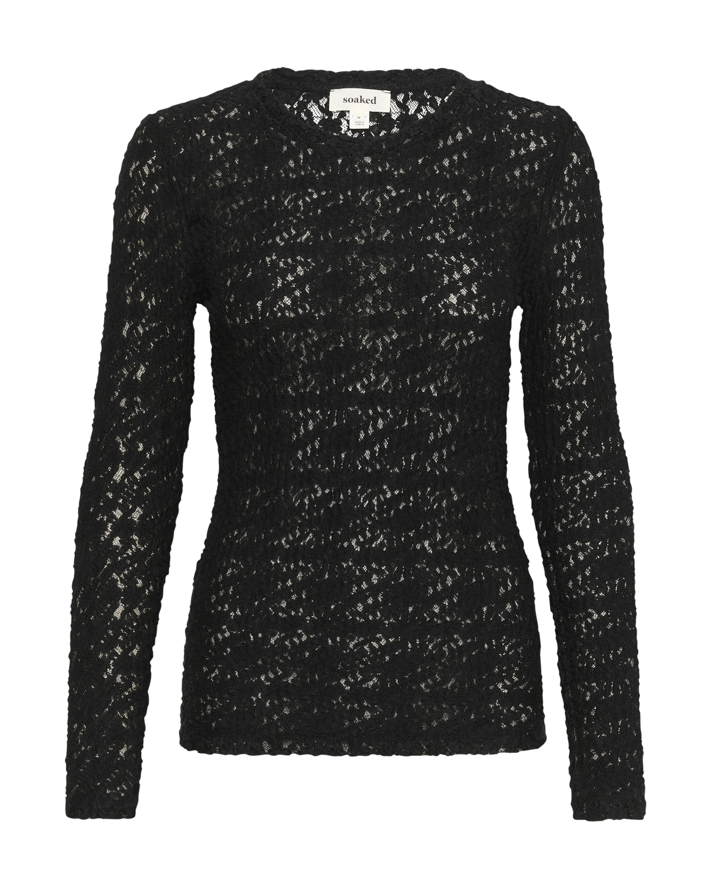 SOAKED IN LUXURY Shirts i sort: forside