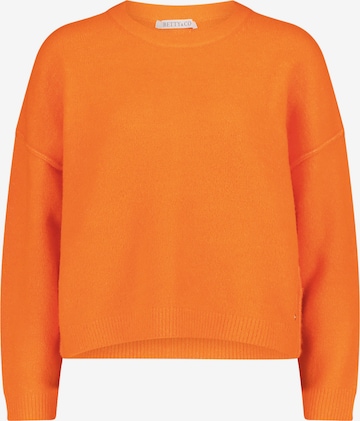 Pull-over Betty & Co en orange : devant