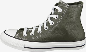 CONVERSE Sneakers hoog 'Chuck Taylor All Star' in Groen