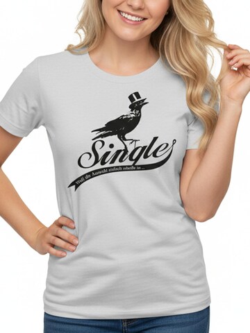 MAKAYA Shirt 'Single...' in Grey